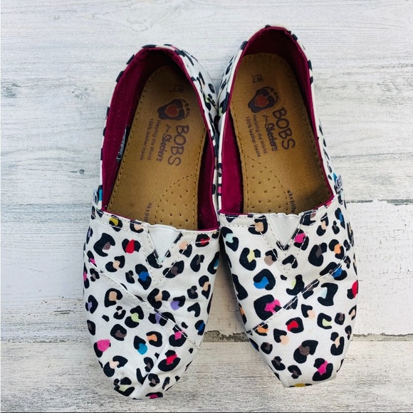 Colorful leopard/cheetah shoes - Picture 2 of 3